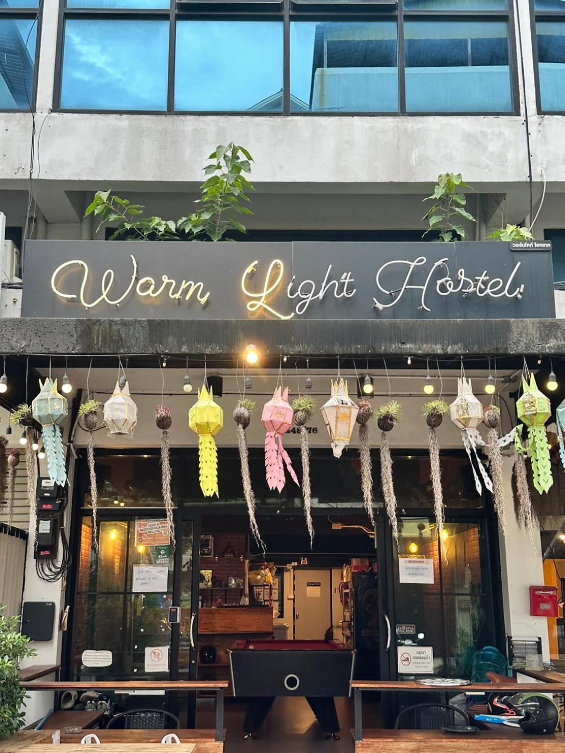 New Warm Light Hostel Chiang Mai Luaran gambar